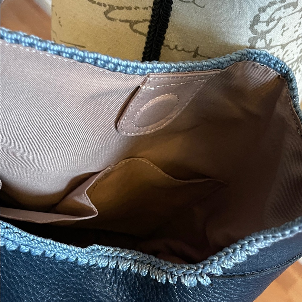 The Sak Navy & Multicolor Woven Hobo Shoulder Bag - Picture 6 of 7